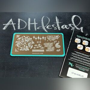Maniology M198 Nail Stamping Plate